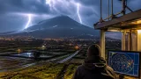 Açores registam quase 19 mil descargas elétricas em 12 horas, ilha do Pico mais afetada