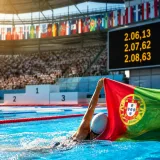 Camila Rebelo conquista prata nos 200 m costas e estabelece novo recorde nacional