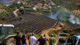 Incêndio em Vinhais destruiu 50 hectares de olival e vinha e mobiliza visita do MAI