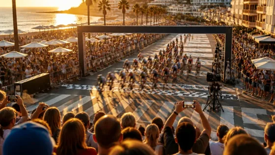 Albufeira acolhe chegada da Volta a Portugal e regista grande afluência de público