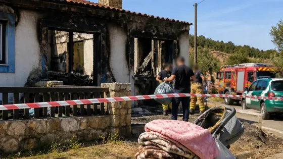 Incêndio em Lavachos deixa família desalojada em Ponte de Sor