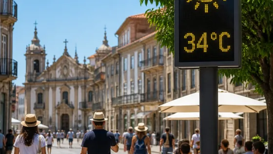IPMA prolonga aviso amarelo: Vila Real entre distritos sob risco devido ao calor