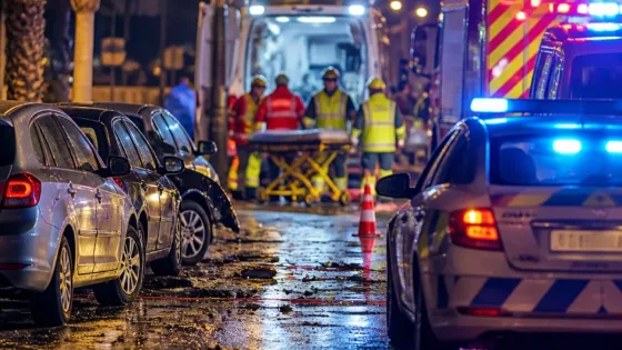 Jovem de 19 anos em estado grave após despiste na Avenida 25 de Abril, Figueira da Foz