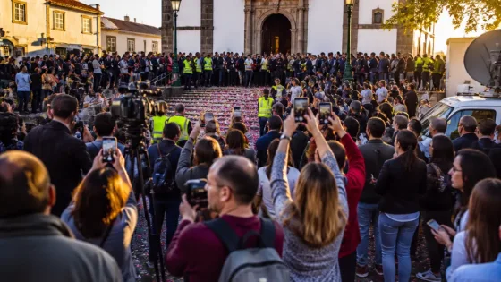 Katia Aveiro provoca agitação nas redes após confusão em casamento na Sé do Funchal