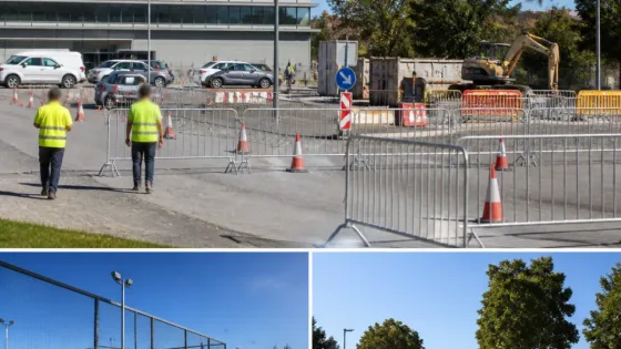 Odivelas: estacionamento junto ao Multiusos condicionado por 24 meses devido a obra desportiva