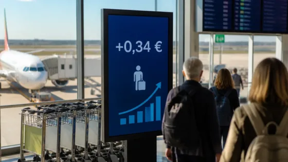 Proposta de aumento de taxas da ANA afeta Faro: subida de 3,79% e mais 34 cêntimos por passageiro