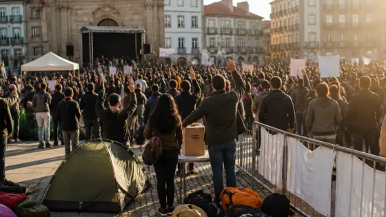 Braga decide nova assembleia e anuncia acampada no movimento nacional pela habitação