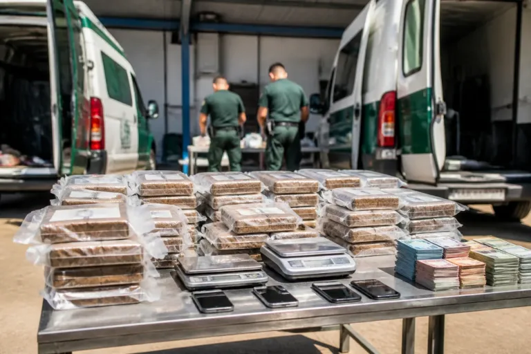 Megaoperação da GNR trava rede de droga em Aveiro e Porto: 26 detidos e 40 kg apreendidos