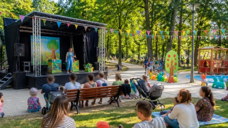 Abrantes recebe espetáculo infantil gratuito 'Mamma Mia Baby' no Parque Urbano de São Lourenço