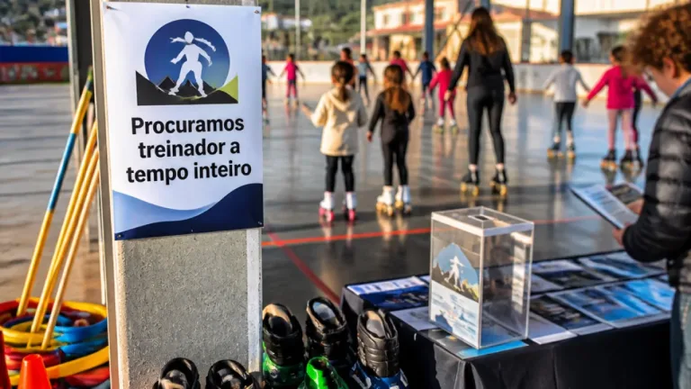 Academia de Patinagem da Covilhã procura treinador a tempo inteiro e quer entrar nas escolas