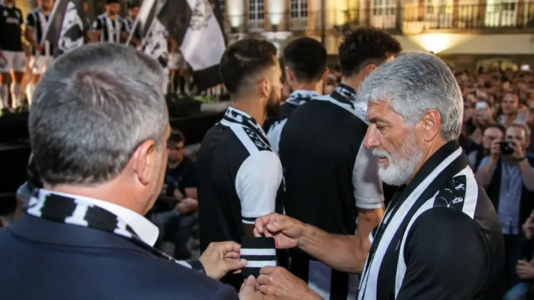 Académico apresenta plantel no Centro Histórico e apela ao apoio da cidade para a I Liga