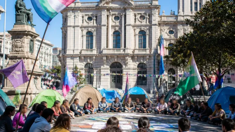 Acampada do Porto nega contactos formais com a Câmara e exige diálogo com a assembleia