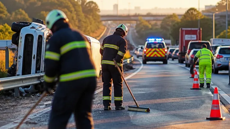 Acidente condiciona A28 junto a Laundos e afeta trânsito na Póvoa de Varzim