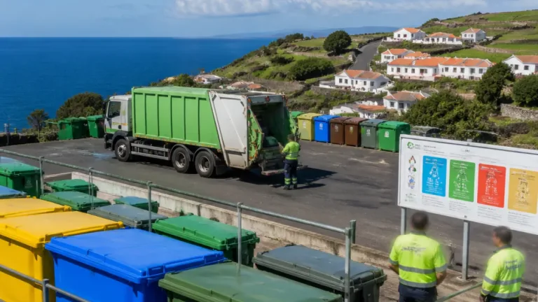 Açores valorizam 82% dos resíduos em 2025 e reduzem deposição em aterro para 18%