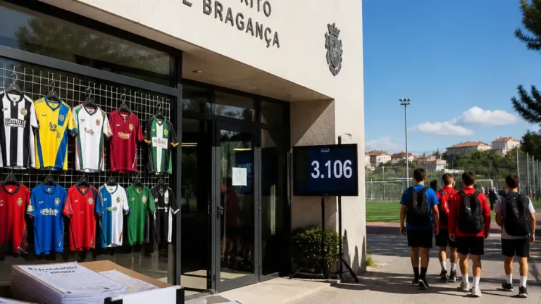 AF Bragança regista recorde de 3.106 atletas federados na época 2025/2026