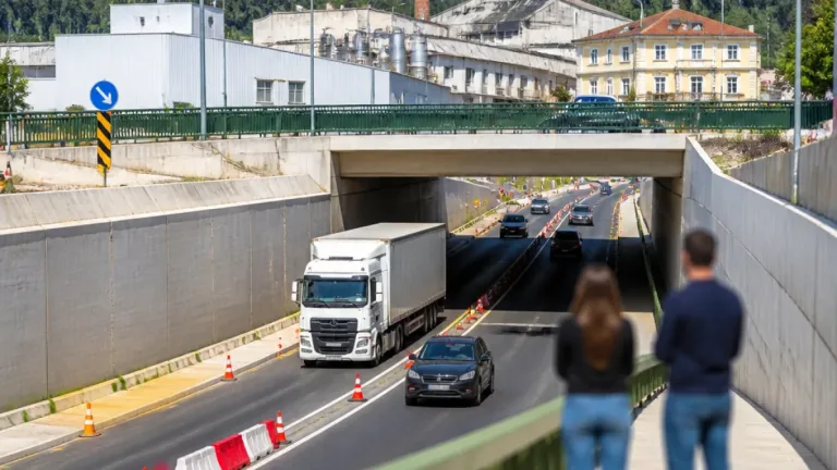Águeda: nova passagem inferior entre o PEC e o IC2 abre e promete melhorar a mobilidade local