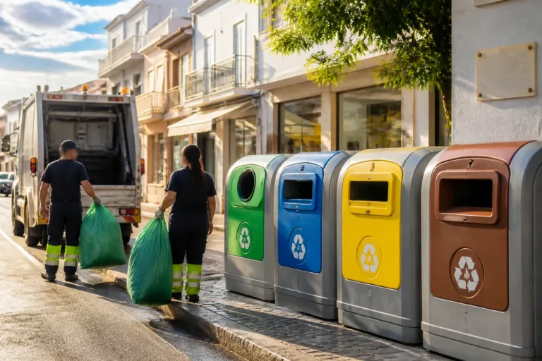 Albufeira passa a gerir recolha seletiva e porta a porta comercial para reforçar reciclagem