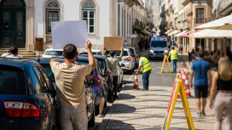 Albufeira reage a protesto de motoristas TVDE e cria pontos oficiais de tomada/largada