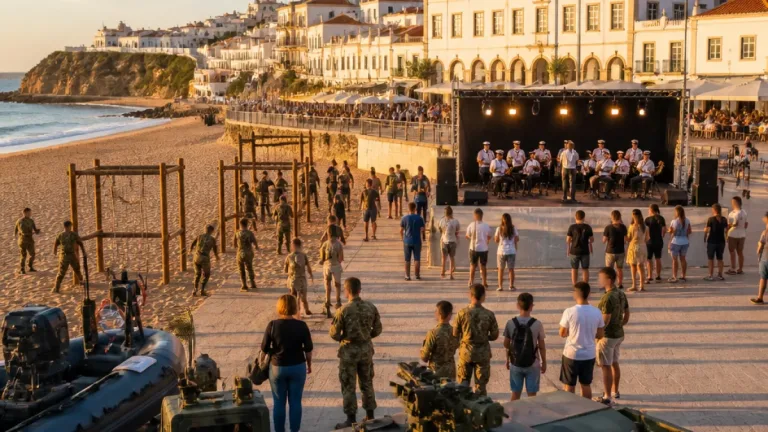 Albufeira recebeu Chefe do Estado‑Maior do Exército e concerto que homenageou Luís Represas