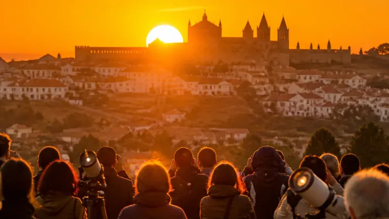 Alentejo prepara-se para ver 95% do Sol: horários, locais e cuidados em Évora