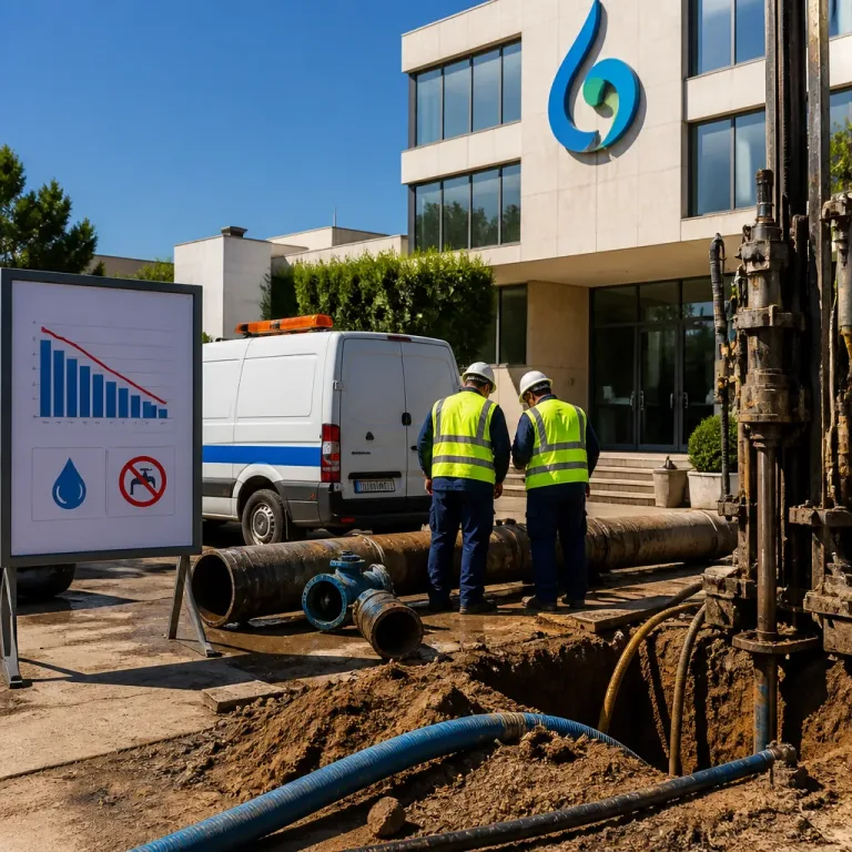 Ministra aponta falta de investimento e perdas elevadas como causas da crise de água em Almada