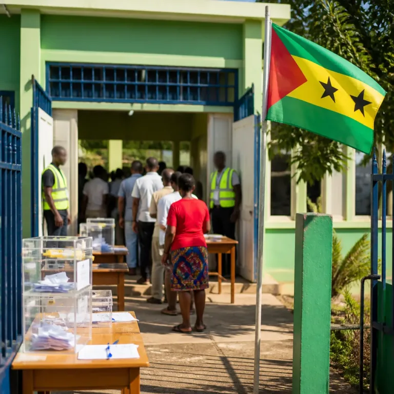 Eleitores de São Tomé e Príncipe votam em clima calmo com ampla observação internacional