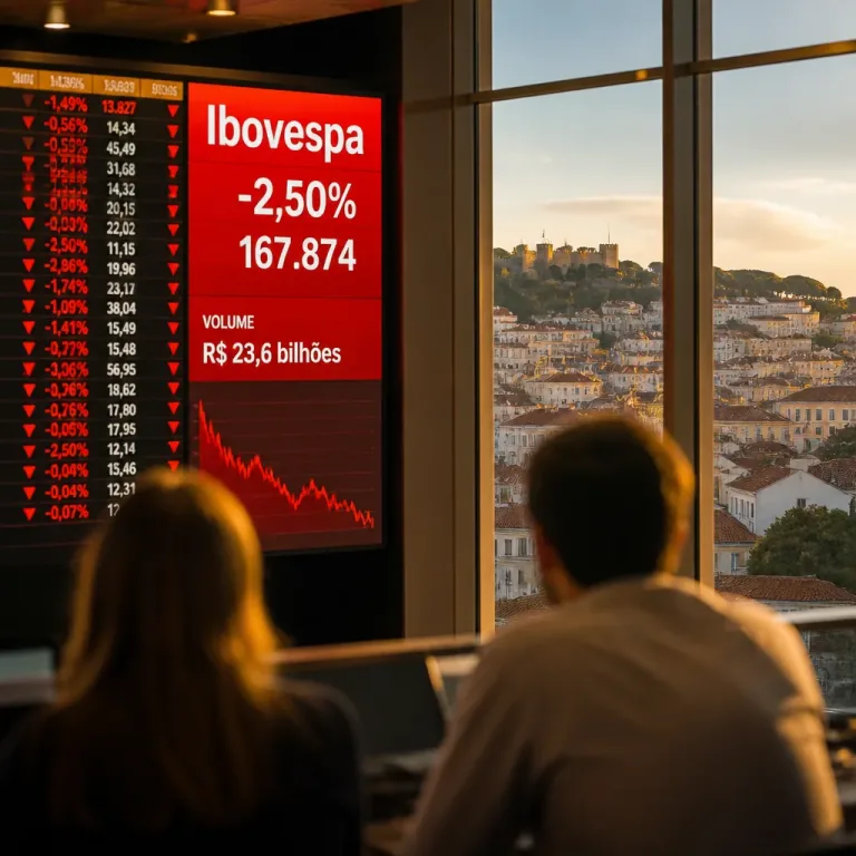 Ibovespa cai 2,50% e sinais externos elevam cautela nos mercados