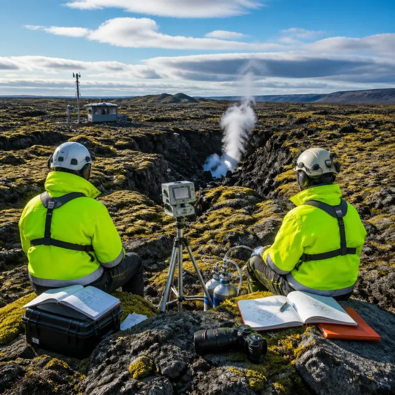 Vulcanologia e arte cruzam-se na Islândia: gases, lavas e investigação em Reykjanes