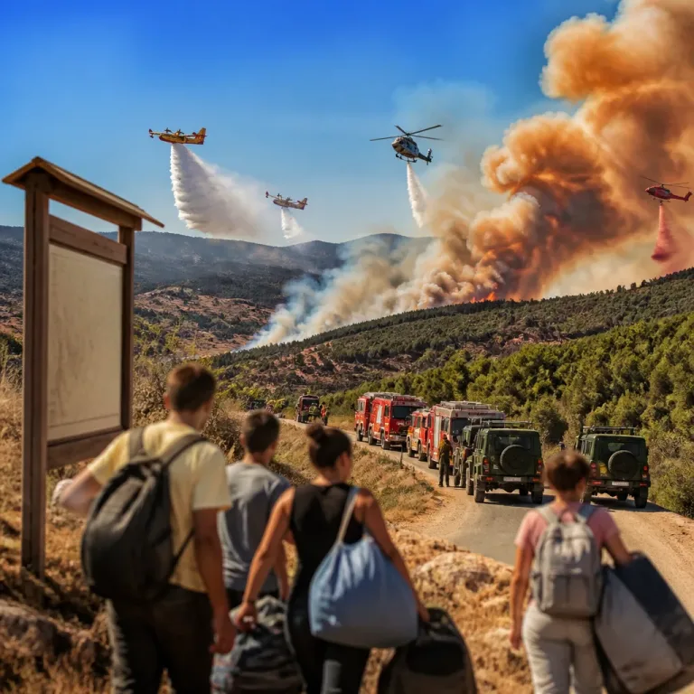 Incêndio perto de Madrid consome mais de 13 mil hectares e mobiliza meios aéreos e militares