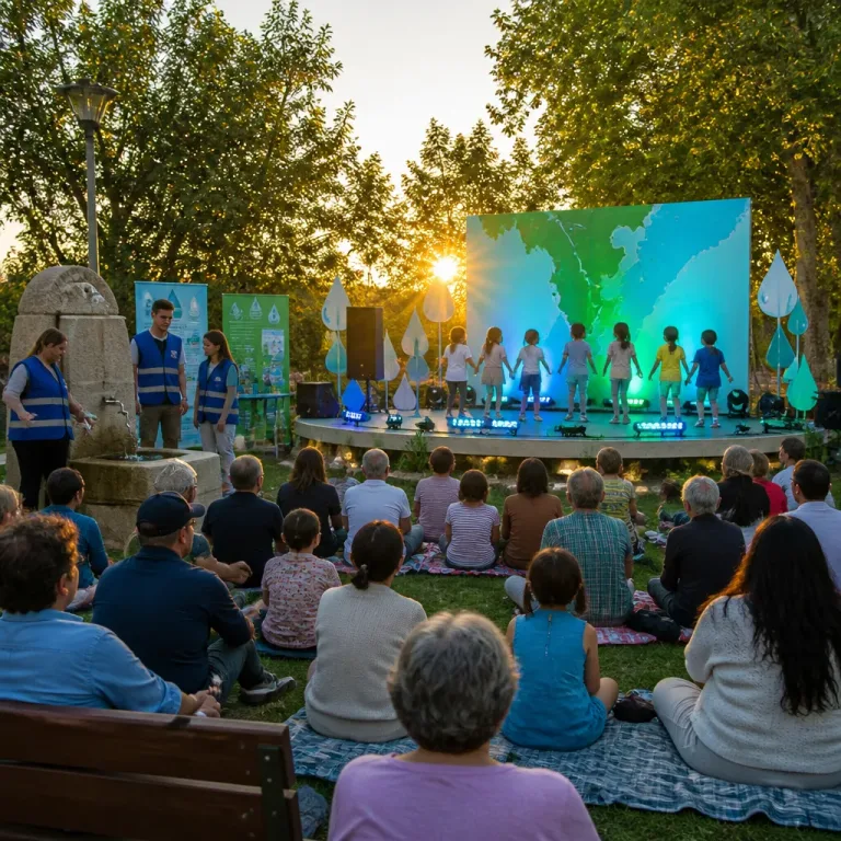Concerto infantil em Lajeosa do Dão mobiliza comunidade para a proteção da água e do ambiente
