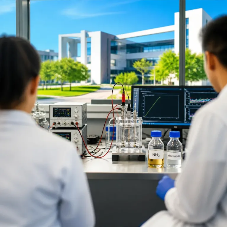 Investigadores da Unicamp criam processo eletroquímico para produzir amónia com zero emissões
