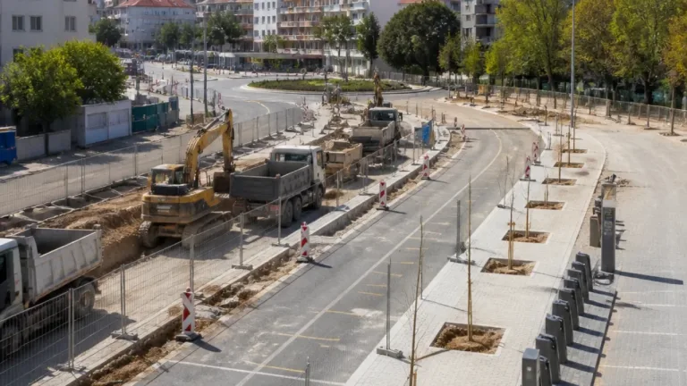 Arrancam obras do estacionamento da avenida Papa Francisco com investimento de 719.486,77€