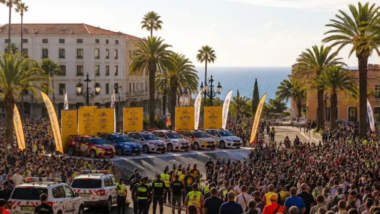 Arranque da 67.ª edição do Rali da Madeira anima baixa do Funchal e mobiliza autoridades