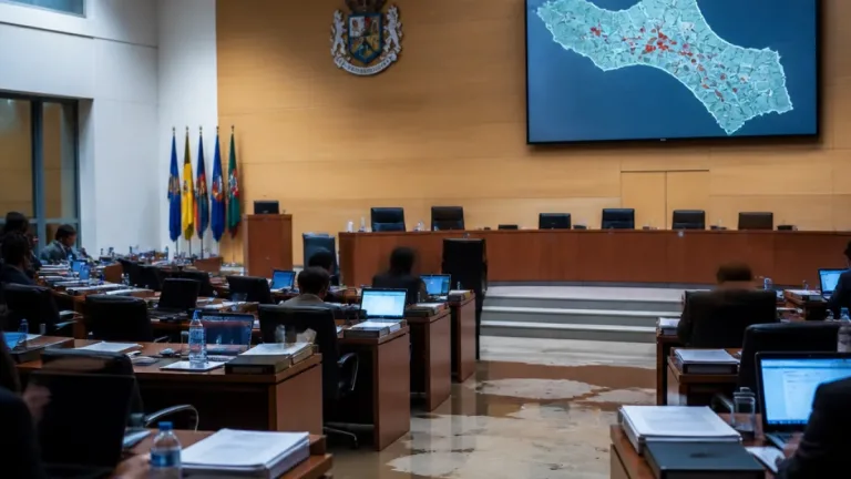 Assembleia Municipal de Almada rejeita moção de censura em debate sobre crise da água