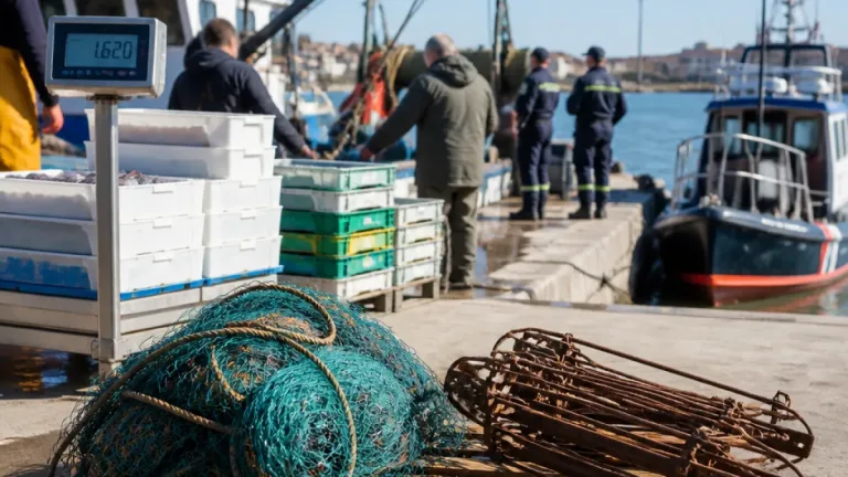 Aveiro: Polícia Marítima apreende 1.620 kg de pescado e dois dispositivos de pesca