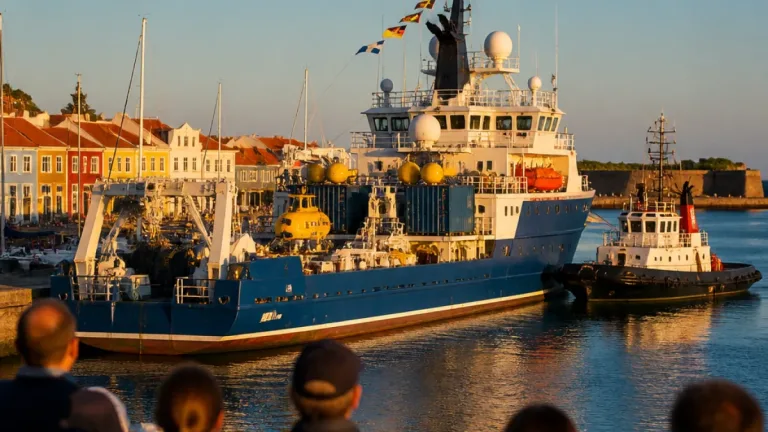 Azores Ocean chega à Horta e reforça capacidade científica e operacional dos Açores