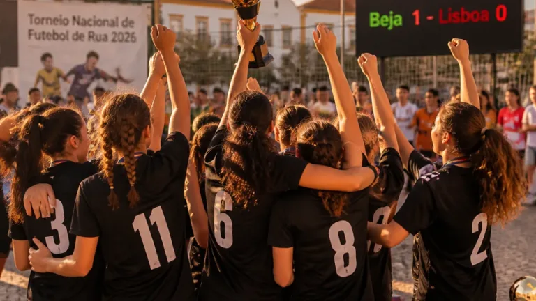 Beja conquista título feminino no Torneio Nacional de Futebol de Rua em Viseu