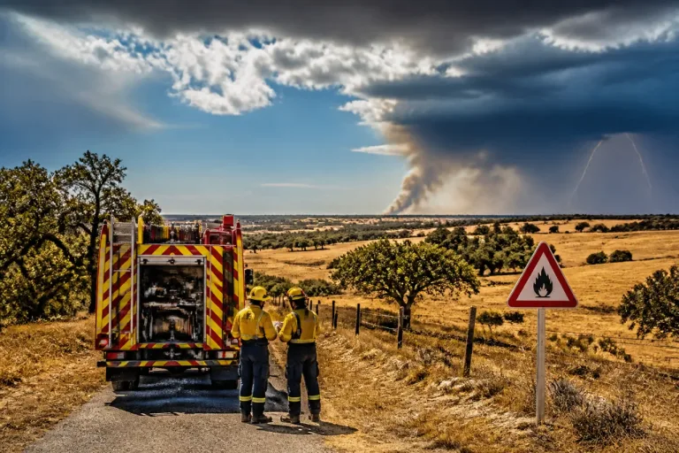 Beja em perigo máximo de incêndio rural: autoridades reforçam apelos à população