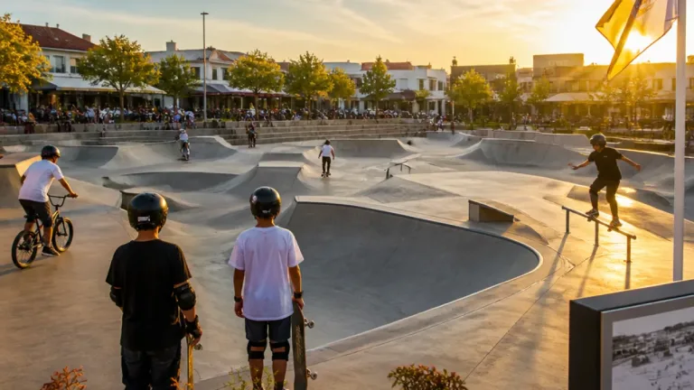 Beja inaugura skatepark moderno para promover desporto e oportunidades juvenis
