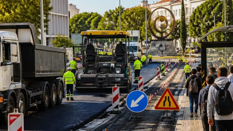 Beja inicia repavimentação da Circular Interna com cortes de trânsito até final de agosto