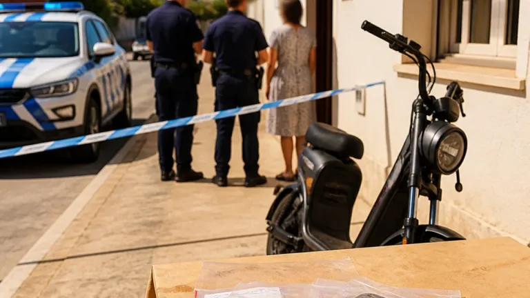 Beja: PSP identifica suspeitos de furto em residência e recupera bens