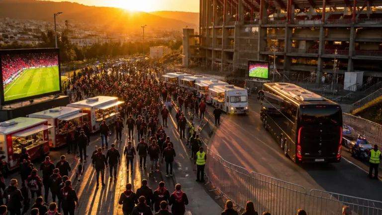 Benfica monta 'fan zone' exterior para jogo com Académico de Viseu após interdição de bancadas