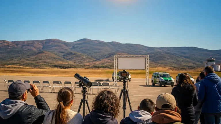 Bragança muda ponto oficial de observação do eclipse para o aeródromo por razões de segurança