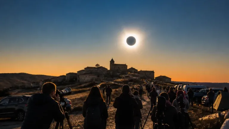 Bragança na rota do único eclipse solar total visível em Portugal a 12 de agosto