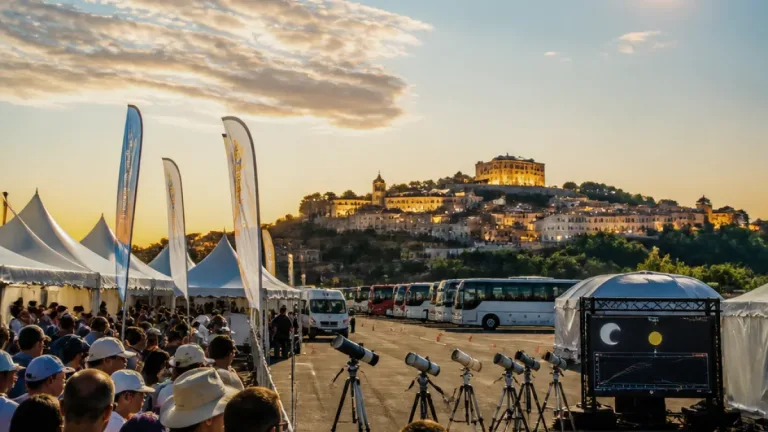 Bragança prepara-se para ser o único ponto do continente a observar eclipse total do Sol