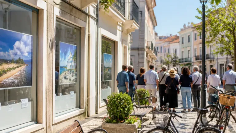 Caldas da Rainha: comércio local transforma-se em galeria no âmbito do F/262