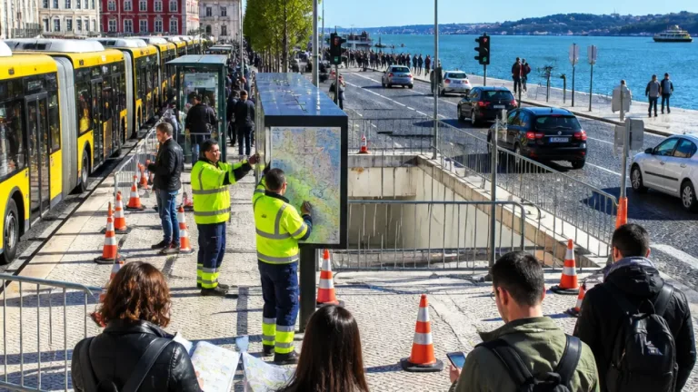 Câmara aprova rede alterna tiva para encerramento temporário do Metro entre Terreiro do Paço e Santa Apolónia