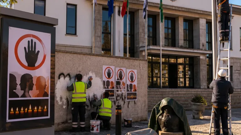Câmara da Covilhã aprova voto de repúdio e decide agir contra vandalismo e xenofobia