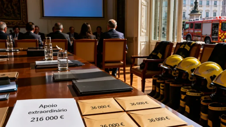 Câmara de Lisboa aprova 216 mil euros para reforçar meios das seis associações de bombeiros voluntários