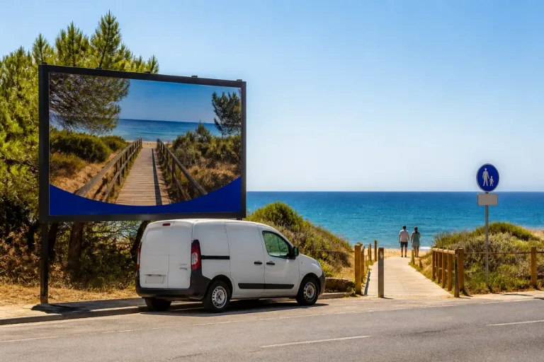 Câmara de Setúbal afixa outdoor e reafirma que praias da Comenda são públicas